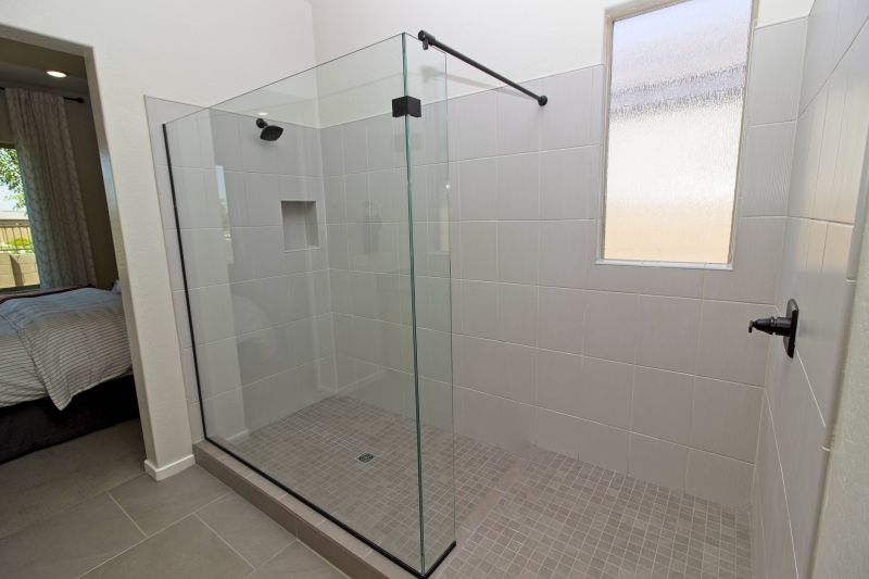 Contemporary Tile Shower